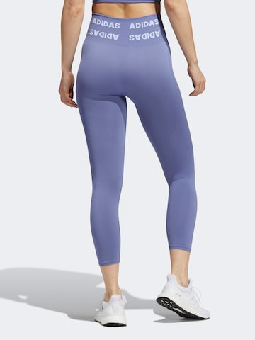 ADIDAS SPORTSWEAR Skinny Sporthose in Lila