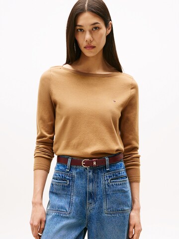 TOMMY HILFIGER Tröja i beige: framsida