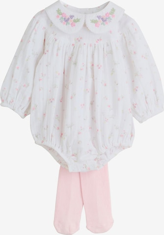 Next Sparkdräkt/body i vit: framsida