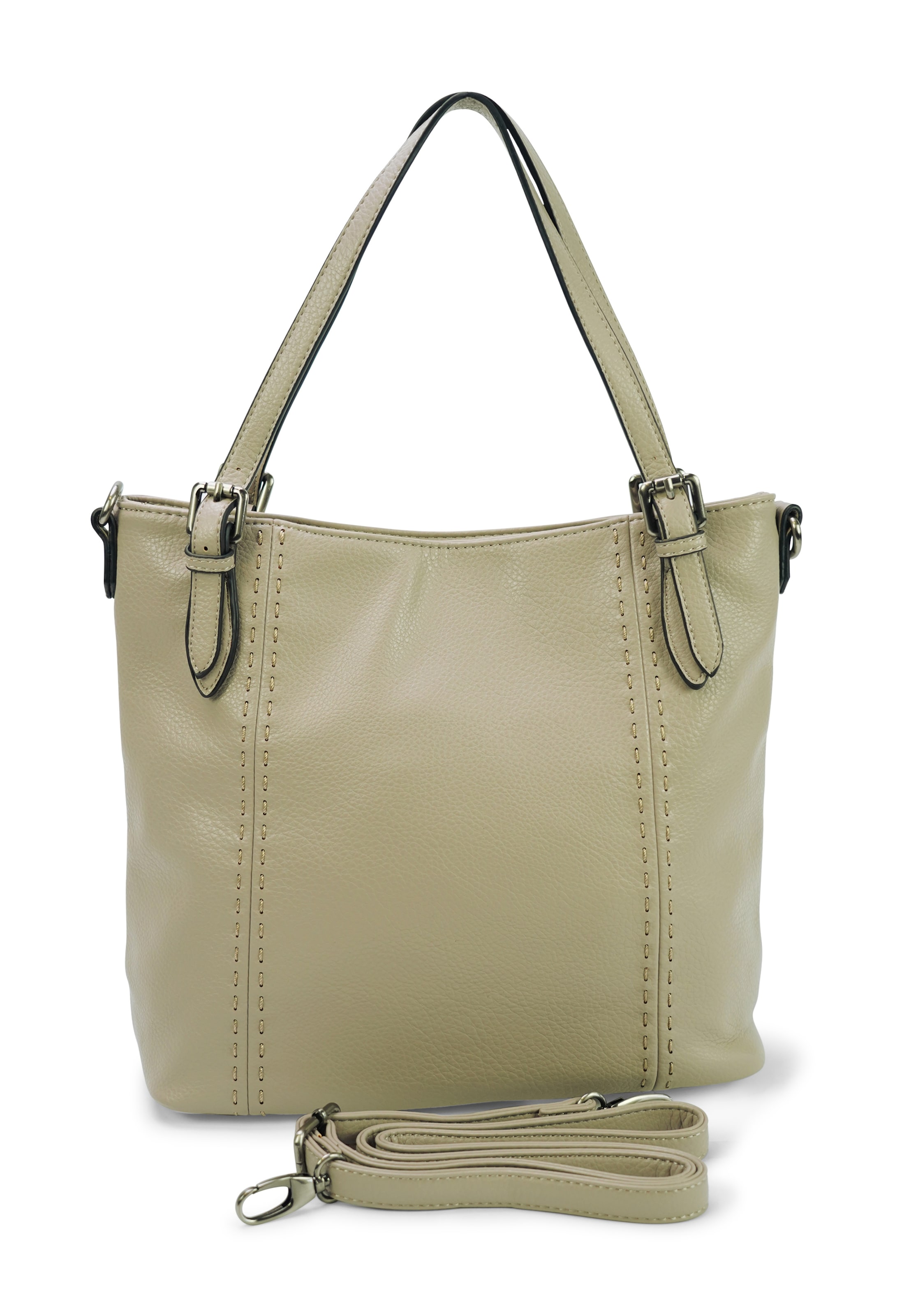 HARPA Handbag 'LUGANA' in Green: front