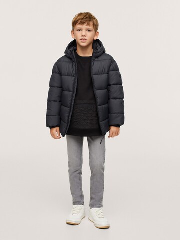 MANGO KIDS Winter Jacket 'America' in Grey