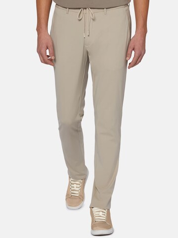 Boggi Milano Slim fit Pants 'B Tech' in Beige: front