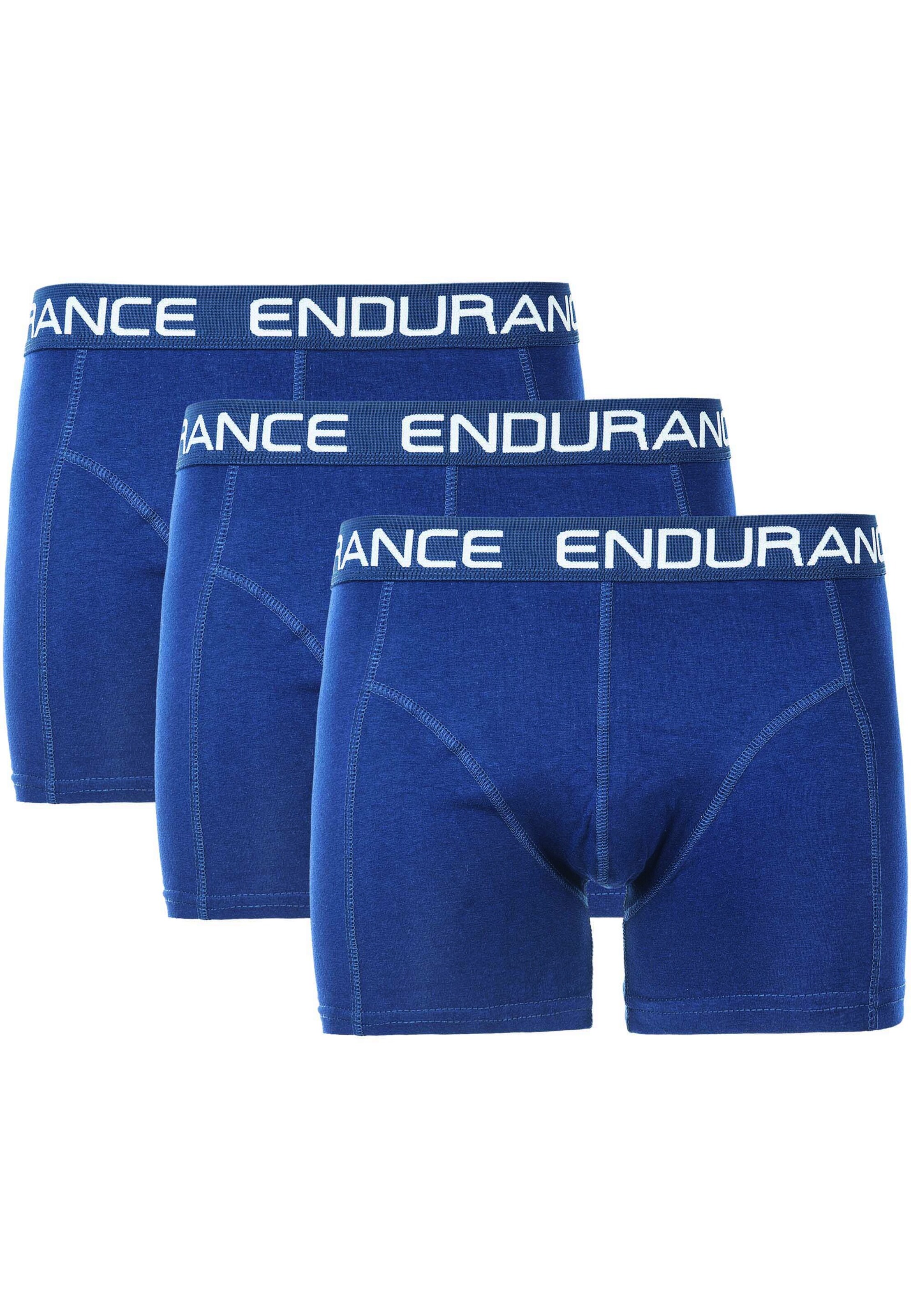 ENDURANCE Sportunterhose 'Burke' in Blau: Vorderseite