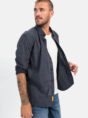 CAMEL ACTIVE Regular fit Button Up Shirt in Blue