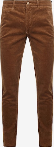 Suitable Chino trousers 'Plato' in Brown: front