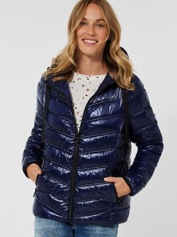 CECIL Between-Season Jacket in Blue: front