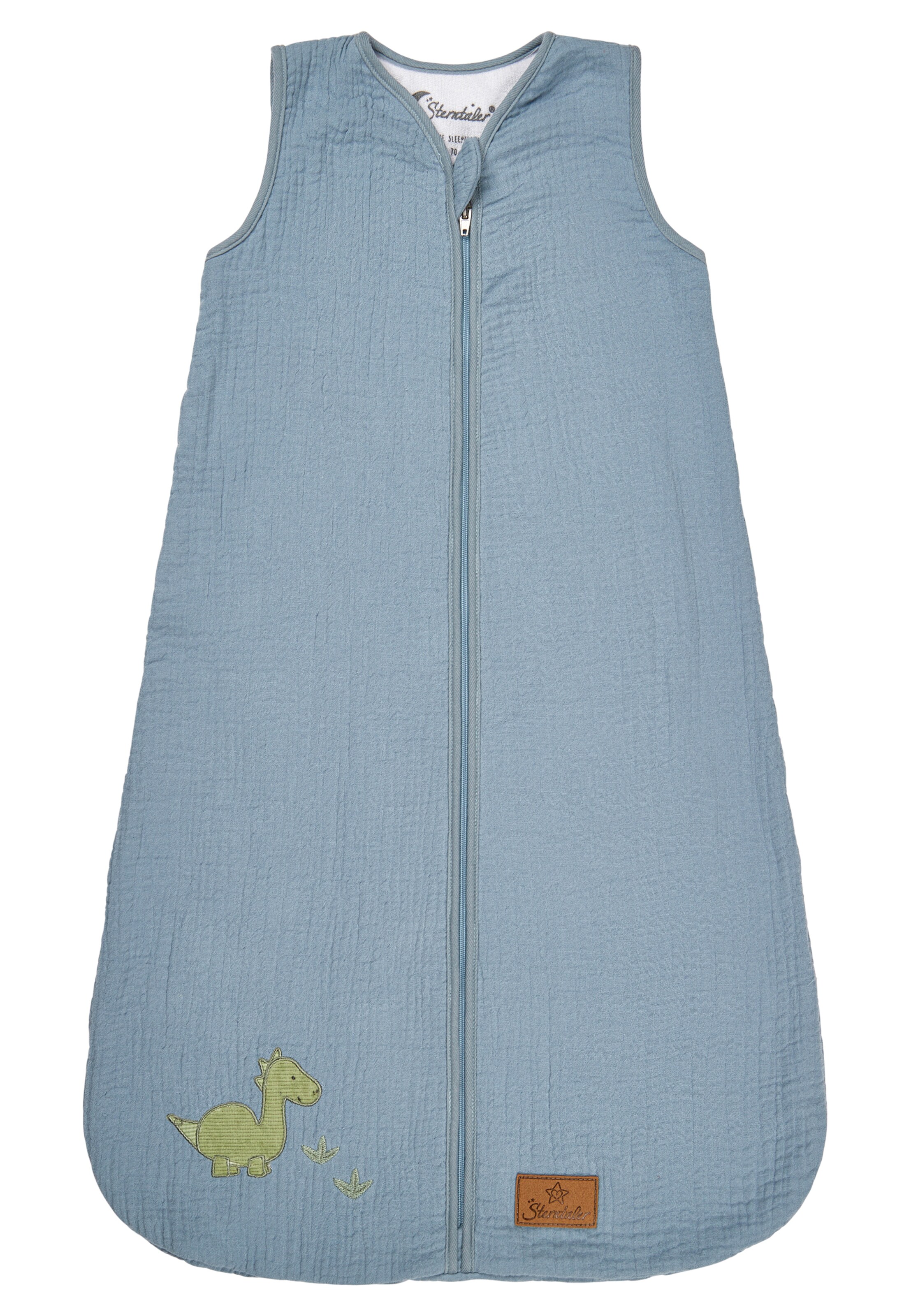 STERNTALER Schlafsack 'Dino Rexi' in Blau: Vorderseite