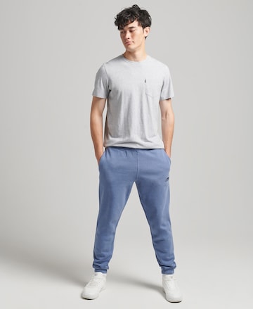 Superdry Zúžený Kalhoty 'Vintage Terrain' – modrá