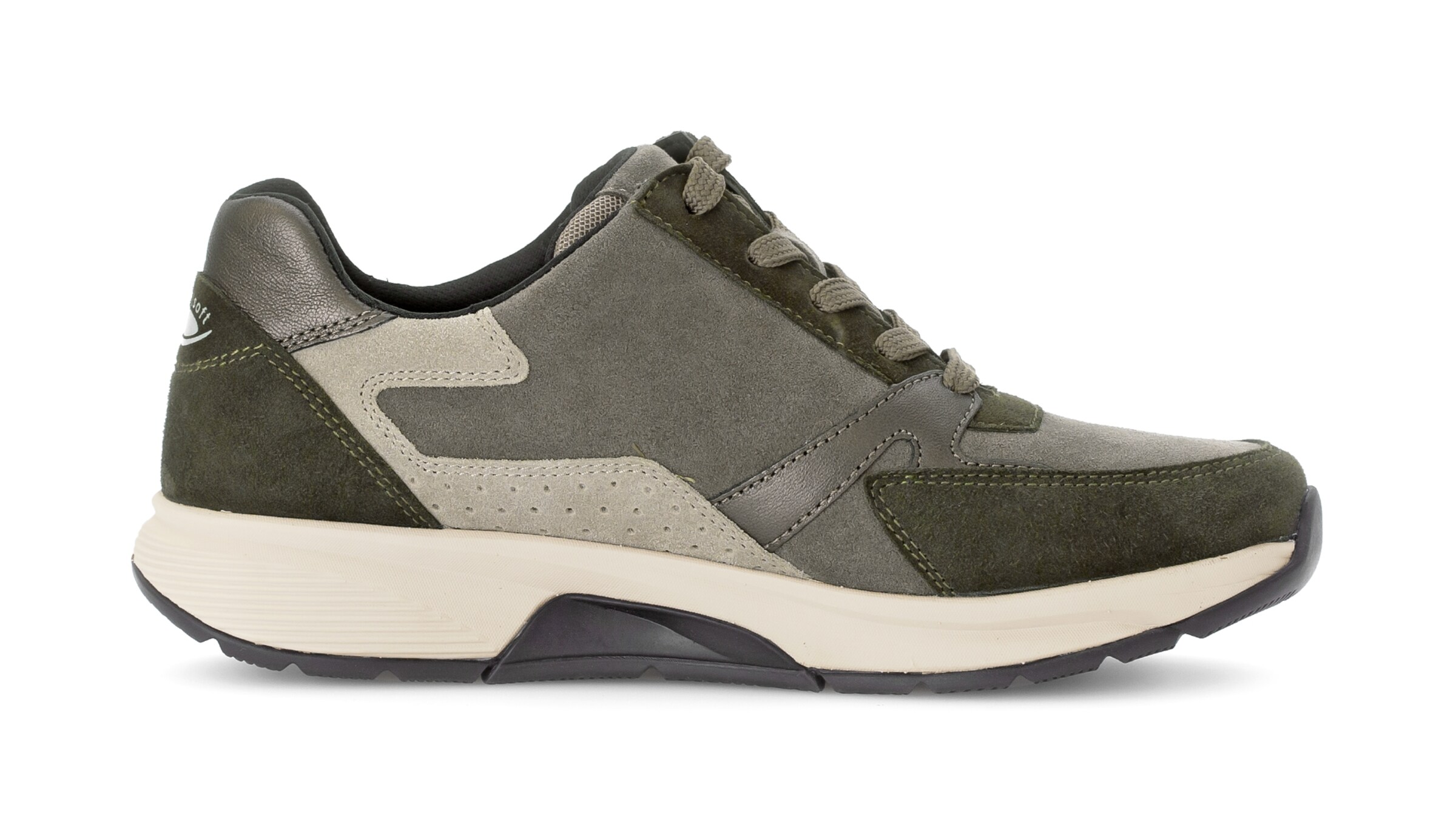 Gabor Rollingsoft Lace-Up Shoes in Green