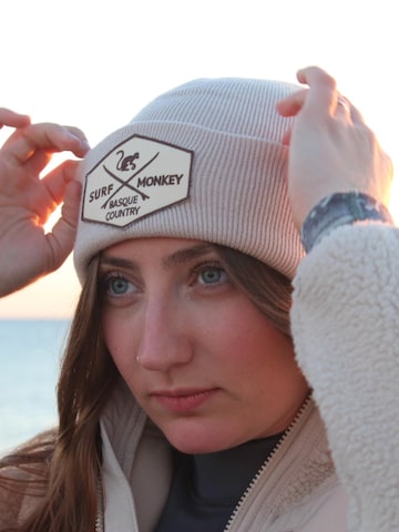 Bonnet Surf Monkey en beige