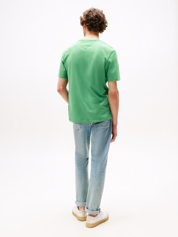 T-Shirt 'ESS SEASONAL' TOMMY HILFIGER en vert