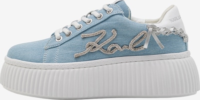 Karl Lagerfeld Sneaker in hellblau / weiß, Produktansicht