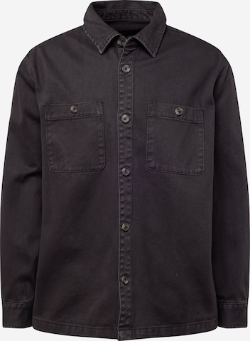 Cotton On Демисезонная куртка в Черный: спереди