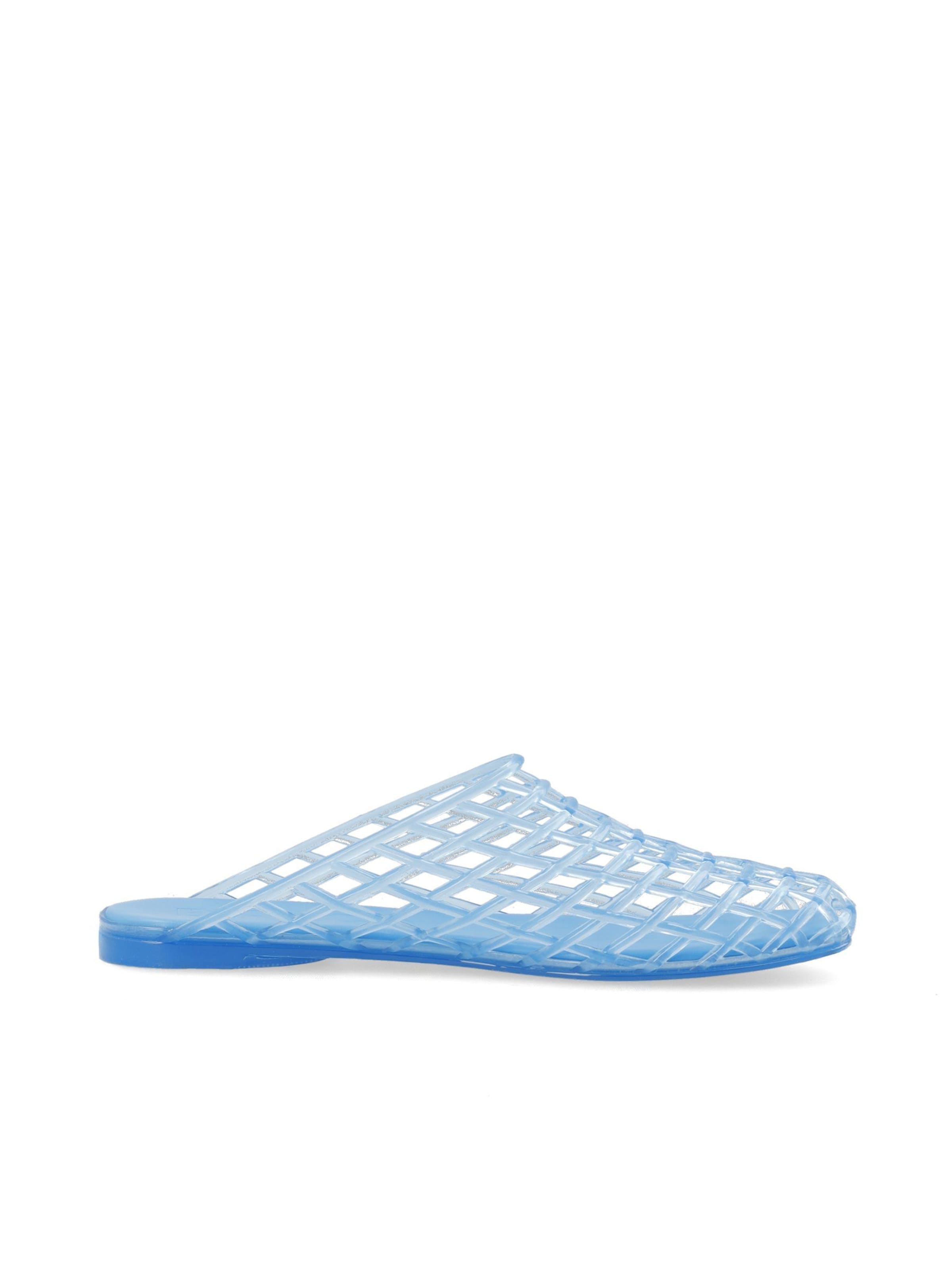 Bianco Muiltjes 'VANESSA' in Blauw: voorkant