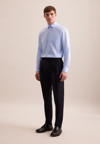 Coupe regular Chemise business 'Smart Classics' SEIDENSTICKER en bleu