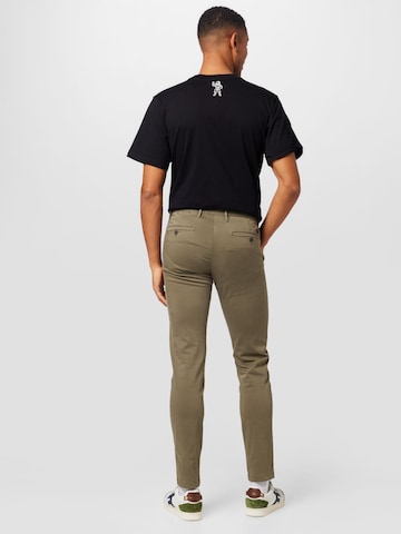 Regular Pantalon chino 'Code' STRELLSON en vert