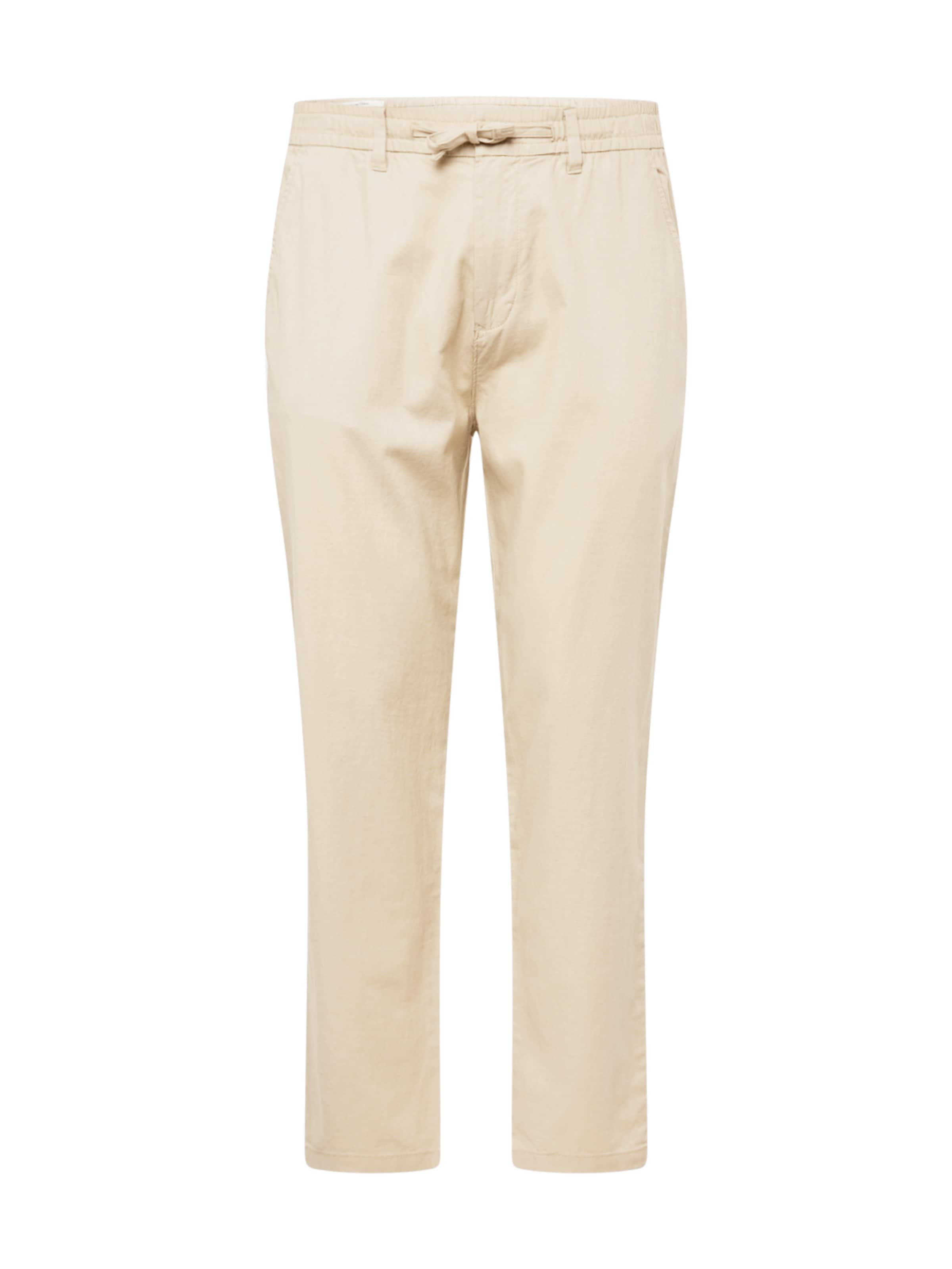 s.Oliver Tapered Trousers 'Detroit' in Beige: front