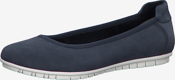 s.Oliver Ballet Flats in Blue: front