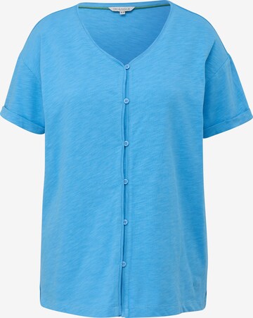 TRIANGLE Shirt in Blauw: voorkant