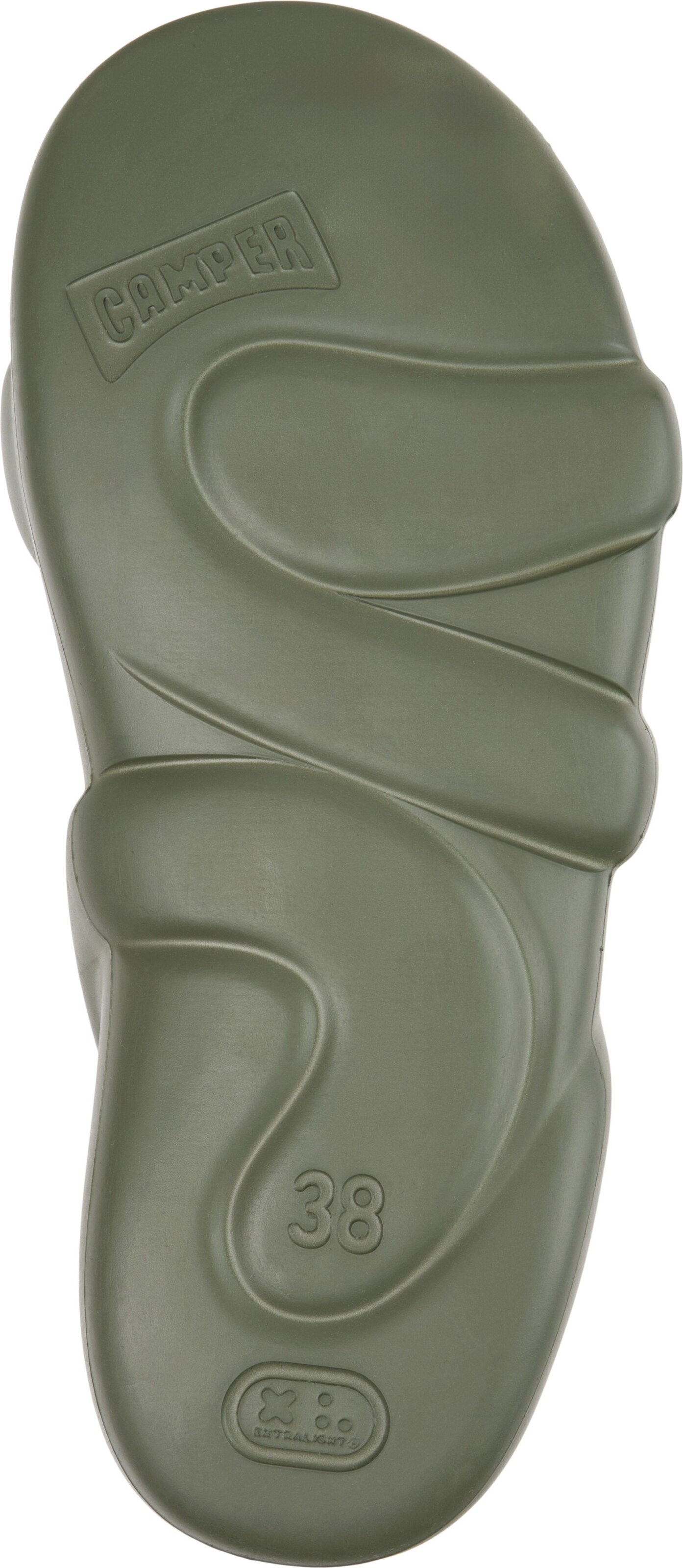 CAMPER - Sandalias 'Kobarah' en verde