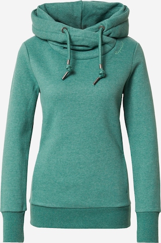 Ragwear Sweatshirt 'GRIPY BOLD' in Green: front
