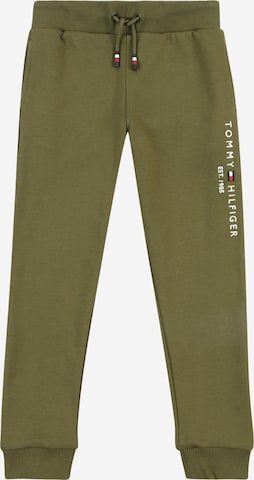 TOMMY HILFIGER - Pantalón en verde: frente