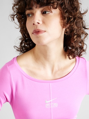 Nike Sportswear Футболка 'AIR' в Ярко-розовый