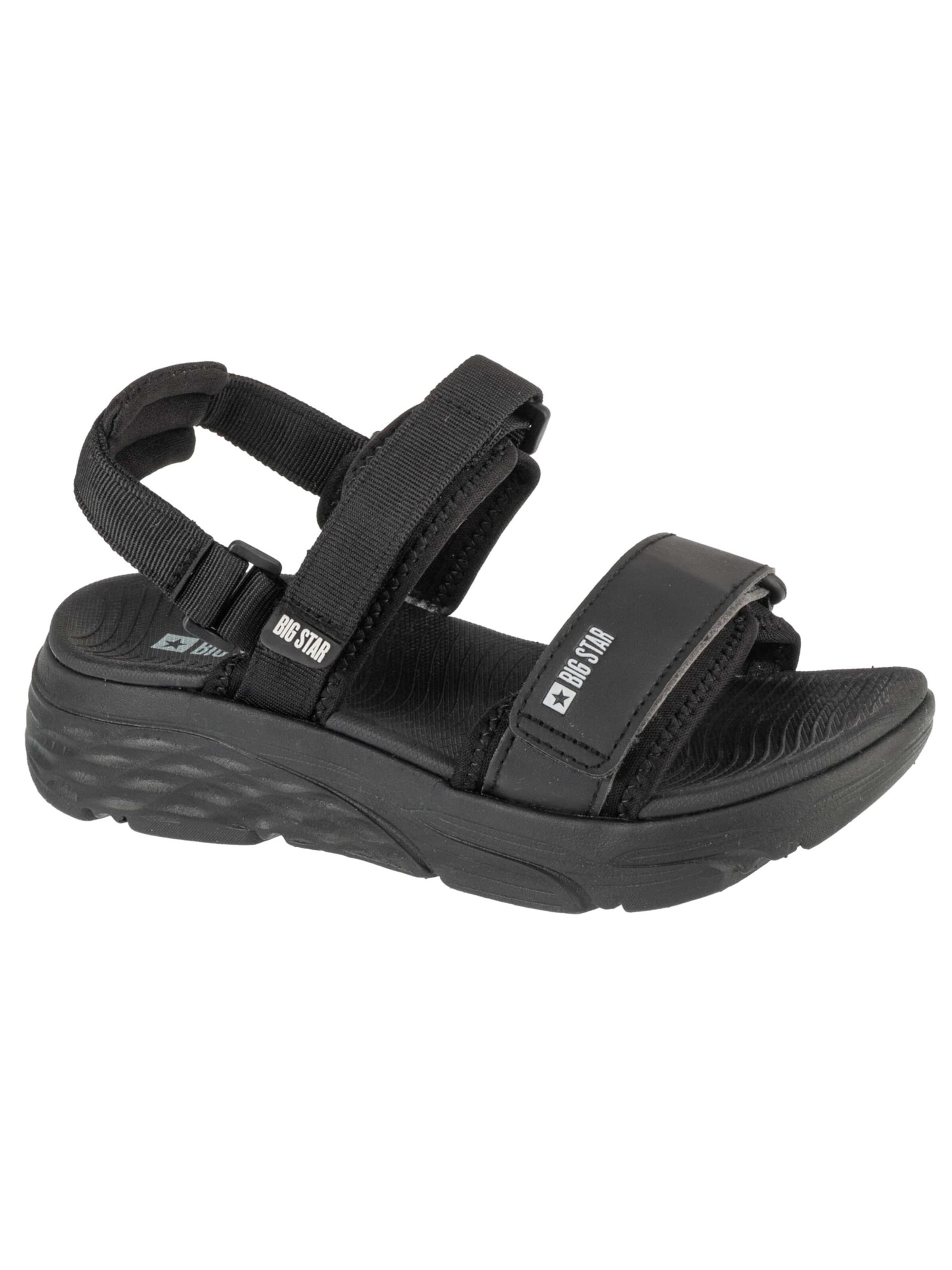 BIG STAR Trekkingsandale 'RR274A0'‌‌‌‌‌‌‌‌‌ in Schwarz: Vorderseite