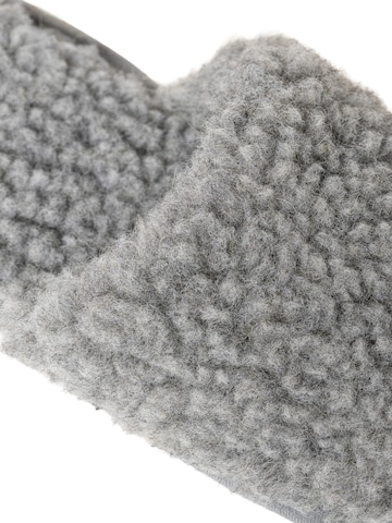 Gottstein Huisschoenen 'Curly Wool' in Grijs