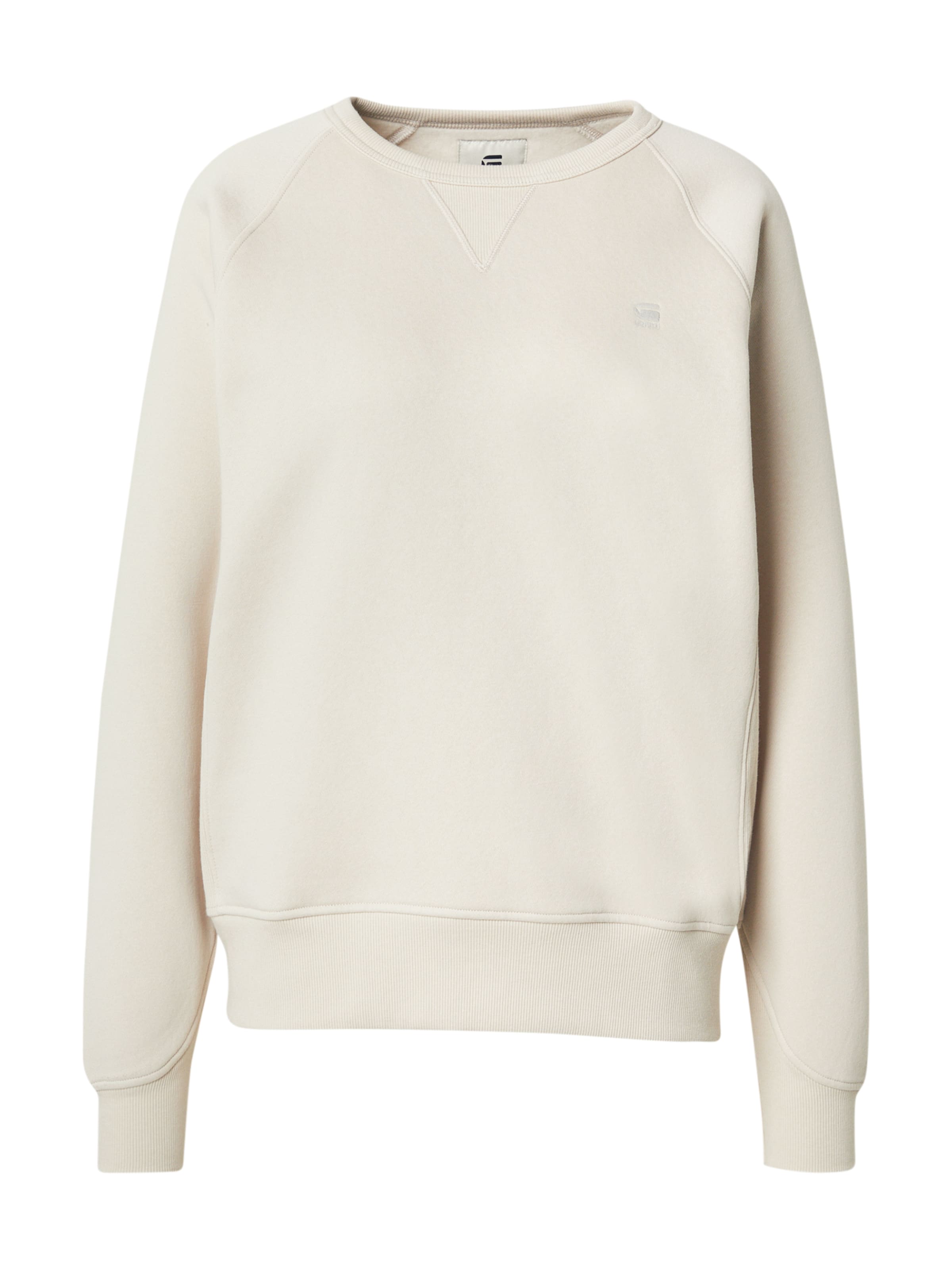 G-STAR Sweatshirt in Beige: front