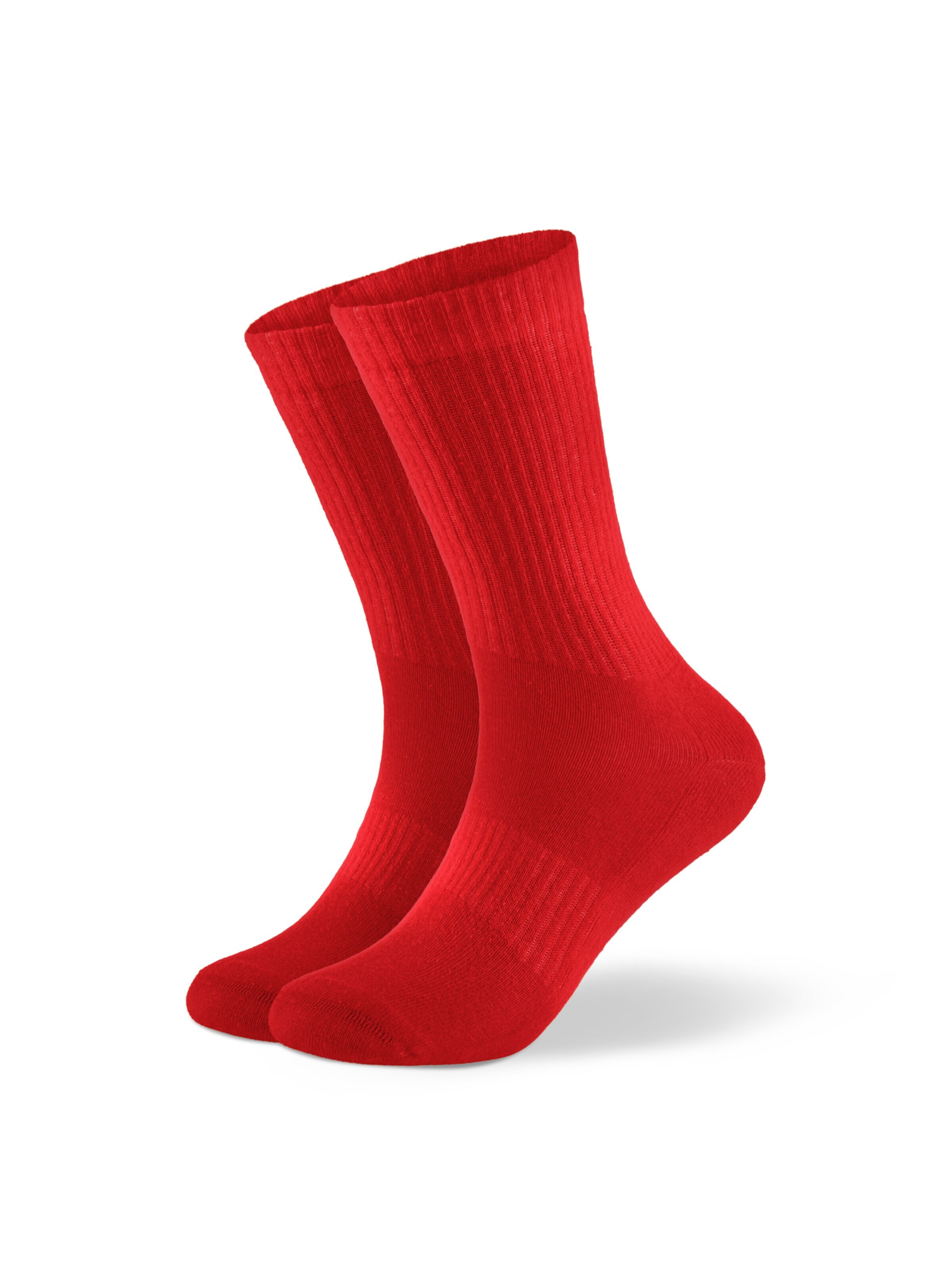 Von Jungfeld Socks 'CASUAL CLASSIC' in Red: front