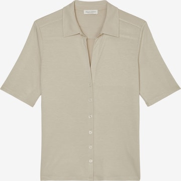 Marc O'Polo Blouse in Beige: voorkant