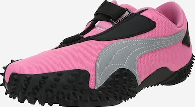 Sportbačiai be auliuko 'Mostro OG' iš PUMA, spalva – sidabro pilka / šviesiai rožinė / juoda, Prekių apžvalga