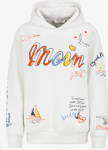 Eight2Nine Sweatshirt in Weiß: Vorderseite