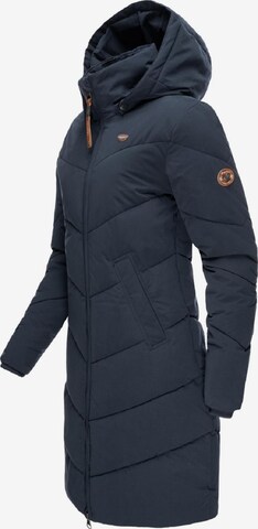 Ragwear Wintermantel 'Rebelka II Intl.' in Blau