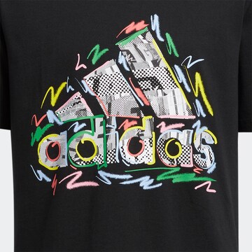 T-Shirt fonctionnel 'Pride' ADIDAS SPORTSWEAR en noir