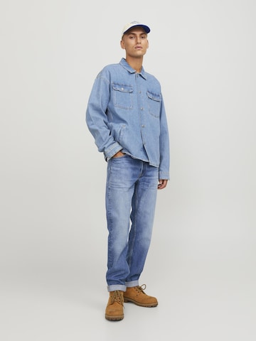 JACK & JONES regular Jeans 'Mike 575' i blå