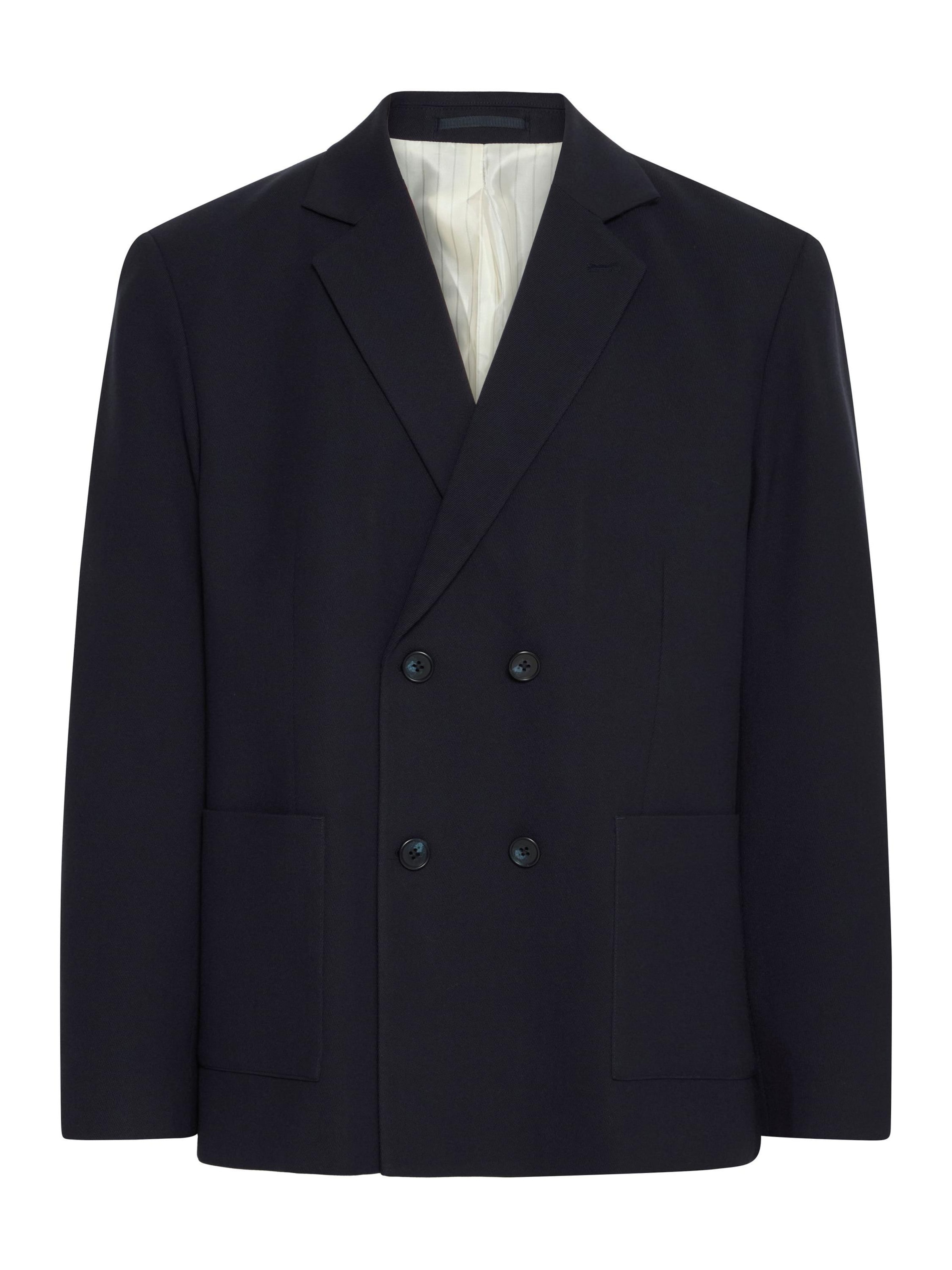 Casual Friday - Regular Fit Jaqueta 'Triton' em azul: frente