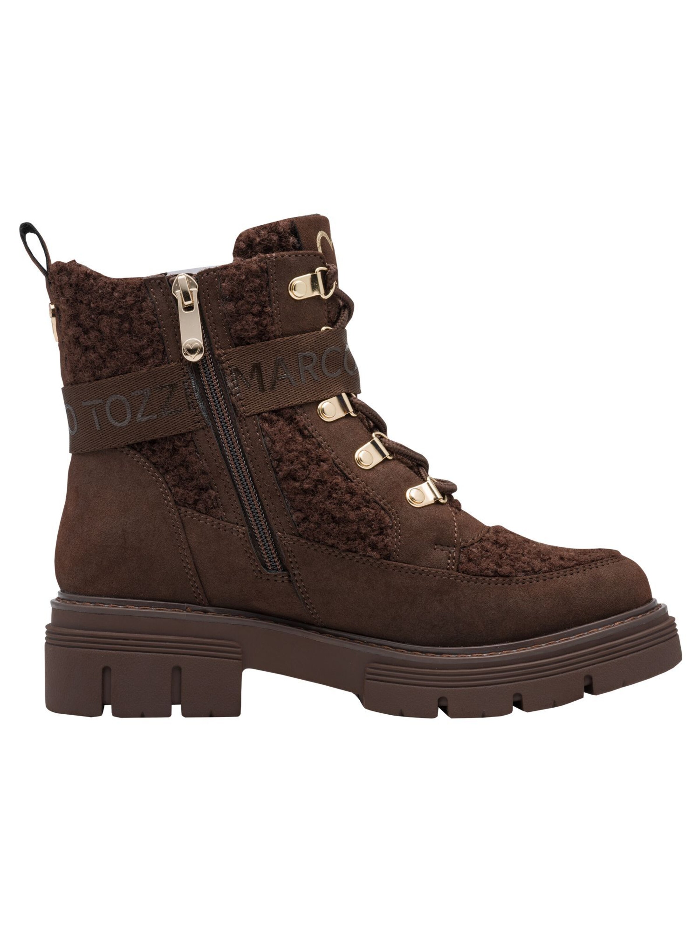 Bottines à lacets MARCO TOZZI en marron
