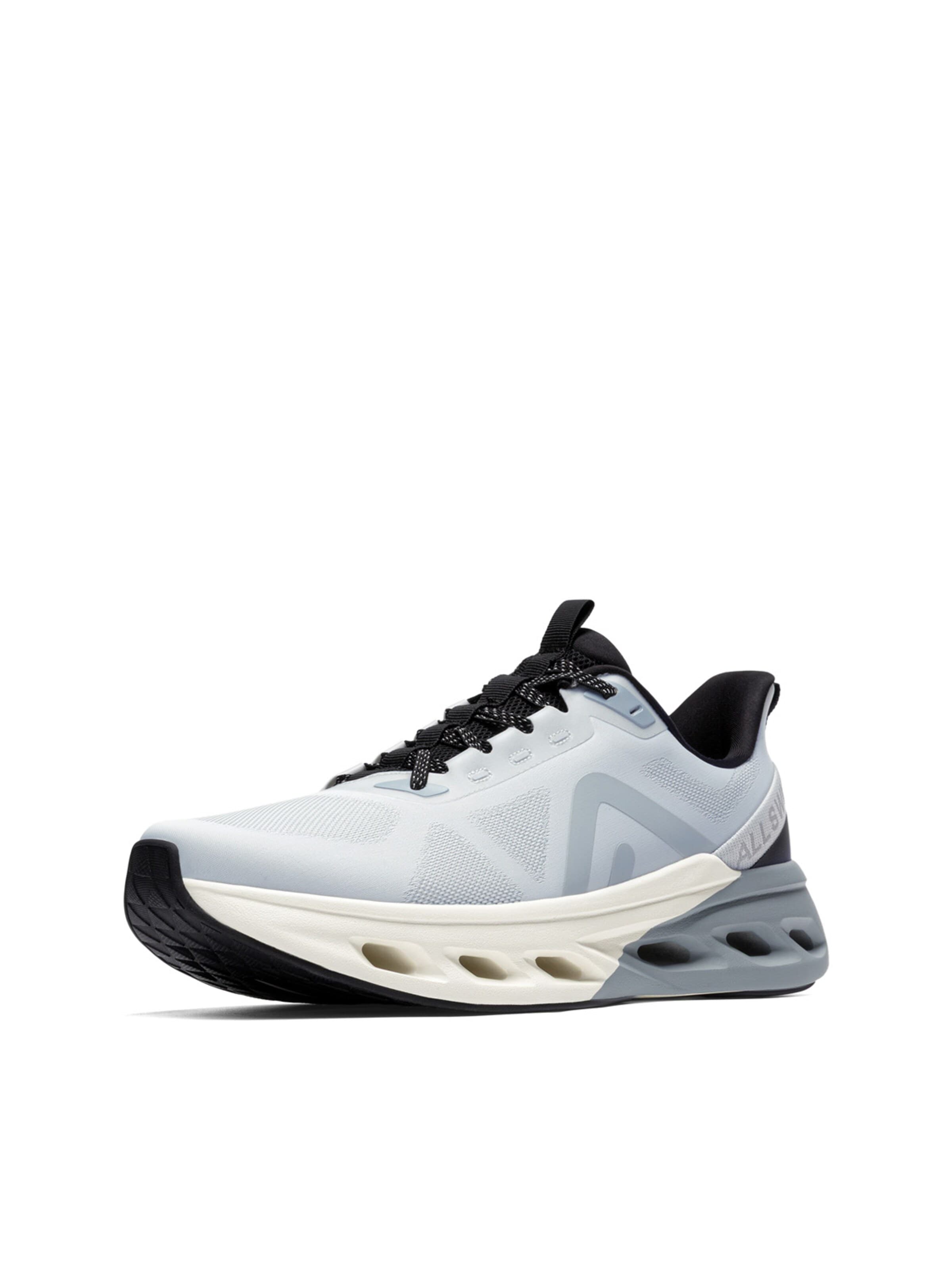 ALLSWIFT Running Shoes in Grey: front