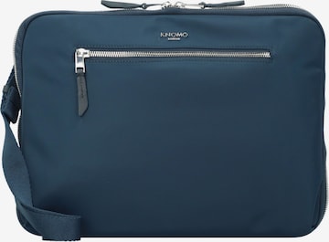 KNOMO Laptoptas 'Mayfair Knomad' in Blauw: voorkant