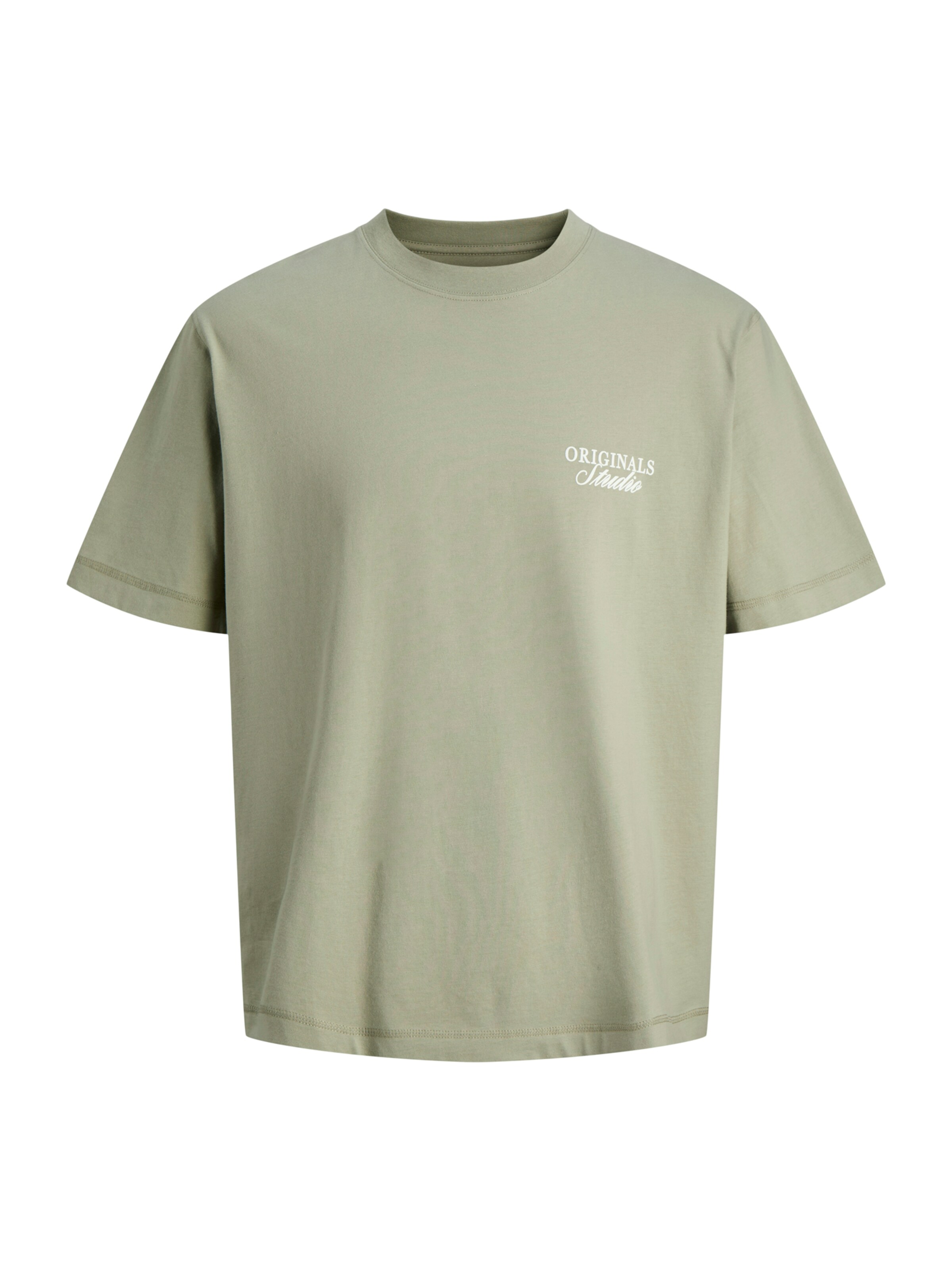 JACK & JONES Футболка 'JORNORREBRO' в Зеленый: спереди