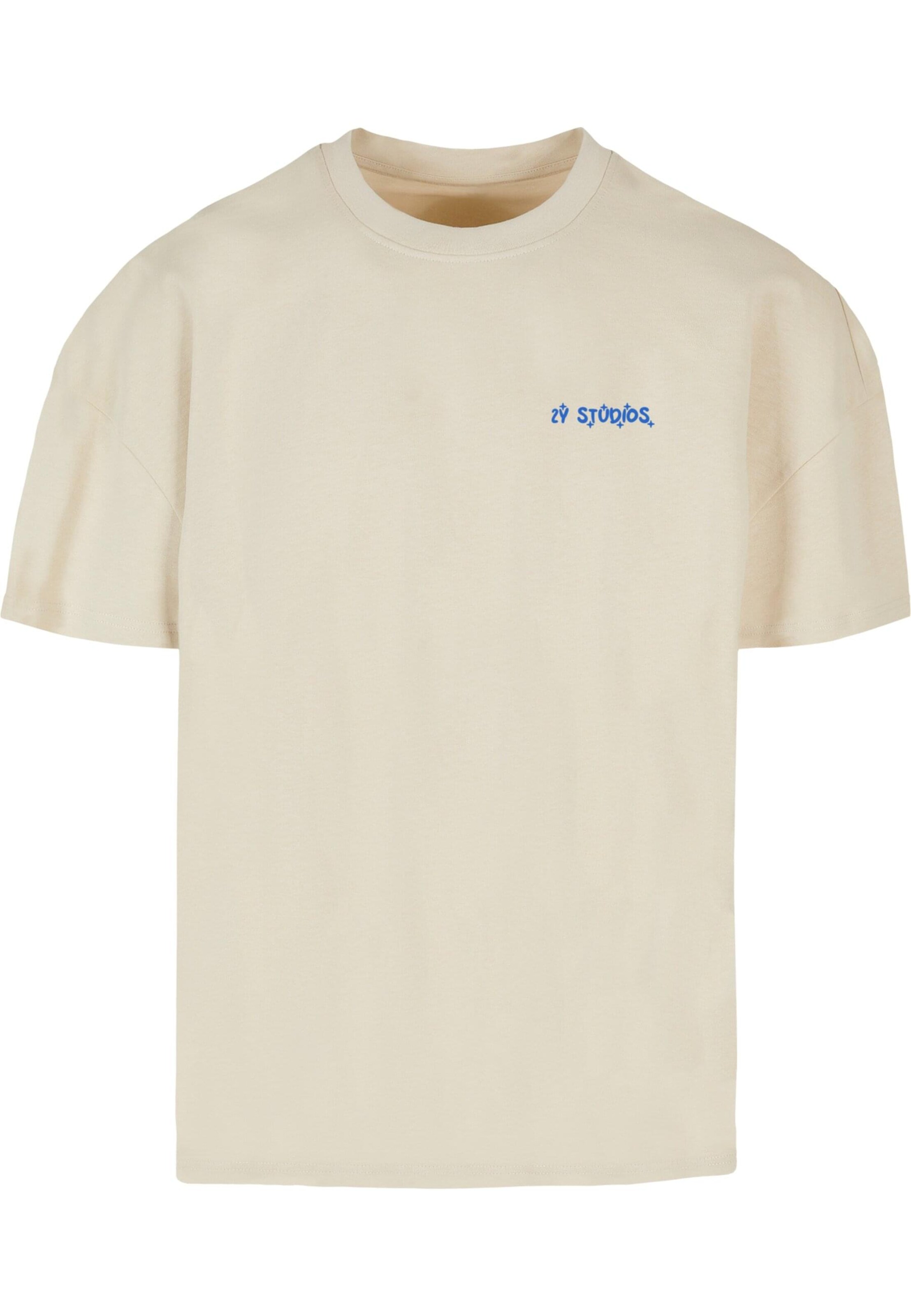 2Y Studios Shirt 'Thoughts' in Beige: front