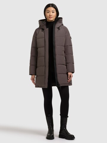 khujo Winter coat 'Faltd2' in Grey