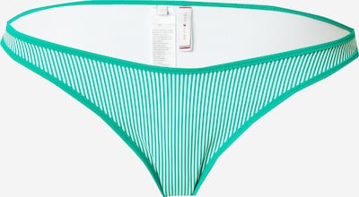 TOMMY HILFIGER Bikinihose in jade / weiß, Produktansicht