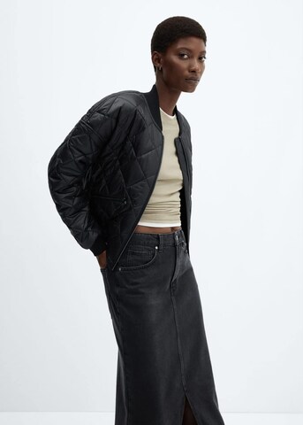 MANGO Winterjacke 'Lapiz' in Schwarz: Vorderseite