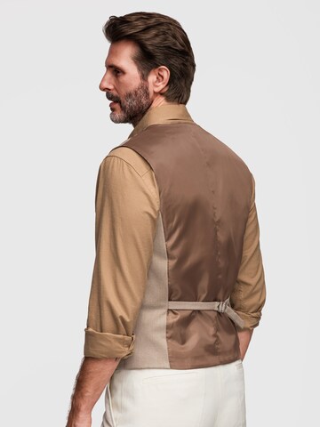 Ombre Gilet in Beige