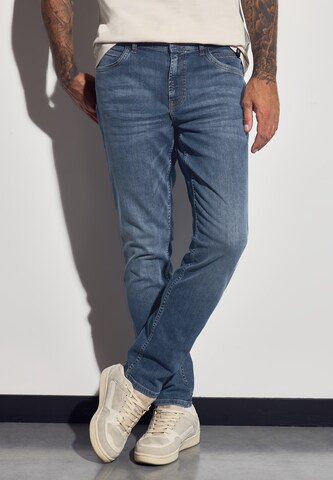 Street One MEN Regular Jeans in Blau: Vorderseite
