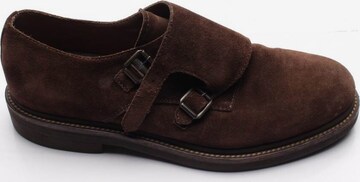 Brunello Cucinelli Flats & Loafers in 44 in Brown: front