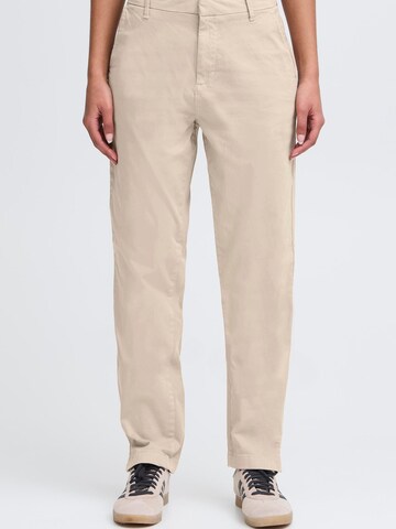 regular Pantaloni chino ' PZBONNIE Chino Pant ' di PULZ Jeans in grigio